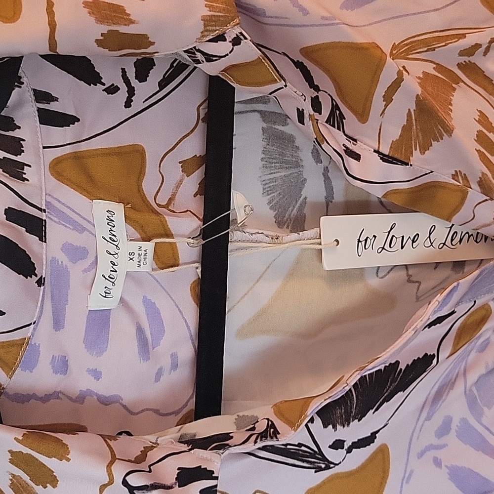 For Love & Lemons puff sleeve mini dress - Picture 5 of 5